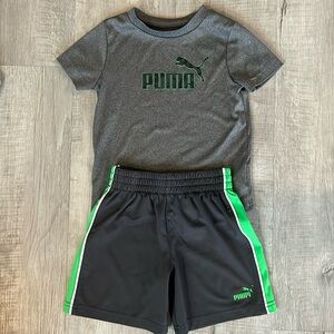 Puma Toddler Boy’s Athletic Set, Sz 2T